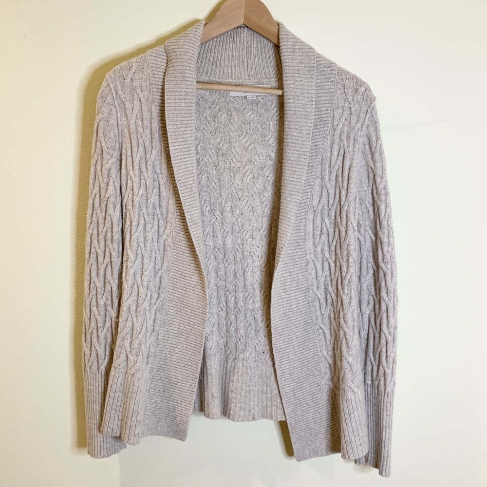 LOFT Open Front Drape Cardigan, women’s size small